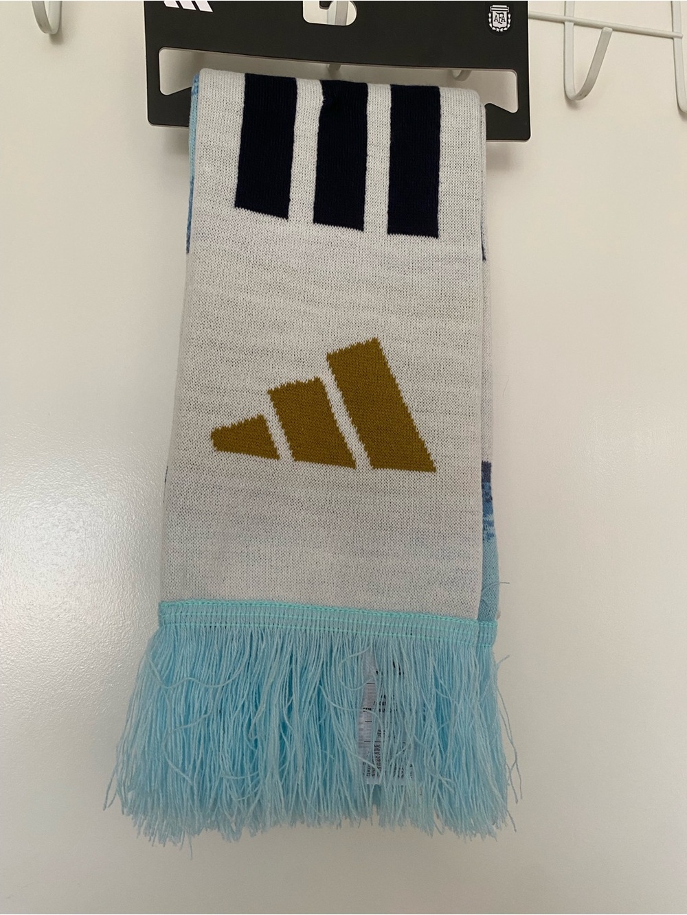 NWT adidas Argentina National Team 3-Star World Cup 2026 Soccer Scarf